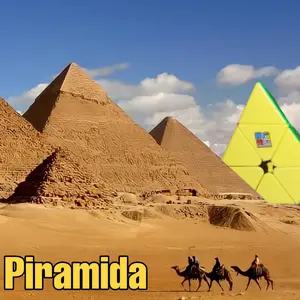 Cube Magic Puzzle Pyraminx MoYu STIKERLESS Meilong Pyraminx MFJS Original Piramid Games Toys