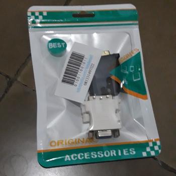 Product Review of Converter DVI 24+1 (F) To HDMI (M) from Tokopedia customer review 0
