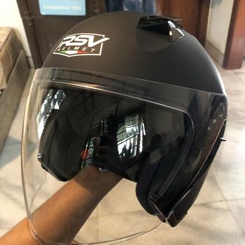 Product Review of HELM Half Face RSV SV300 BLACK DOFF Motorcycle from Tokopedia customer review 1