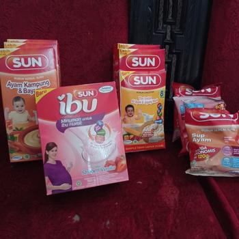 Product Review of SUN BUBUR SEREAL SUSU PISANG SACHET 20 GR X 1 PCS from Tokopedia customer review 0