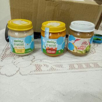 Product Review of Heinz Jar Baby Food  / Makanan Bayi Umur 6 bulan / Puree Baby from Tokopedia customer review 1