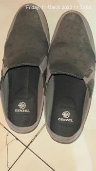Product Review of DENZEL DZ 012 Sepatu Sendal Pria Bustong Men Sandals Hitam - SEPATU from Tokopedia customer review 0