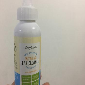 Product Review of Oxyfresh Pet Ear Cleaner 100ml - Pembersih Telinga Hewan from Tokopedia customer review 0