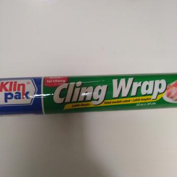 Product Review of Klinpak Cling Wrap Regular Refill 30m x 30cm - Plastik Segel makanan from Tokopedia customer review 0
