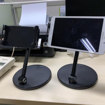 Product Review of USAMS ZJ057 Holder Tablet Desktop Stand from Tokopedia customer review 0