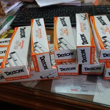 Product Review of LEM PIPA PVC DEXTONE 40 GRAM from Tokopedia customer review 1