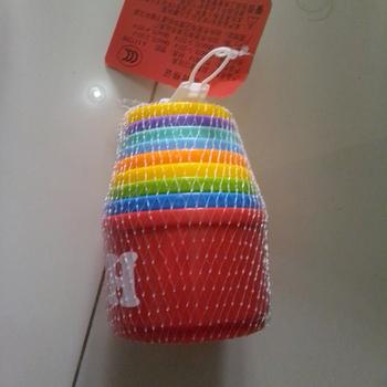 Product Review of Stacking Cup Tower Susun Mainan Stimulasi Bayi Pintar from Tokopedia customer review 0