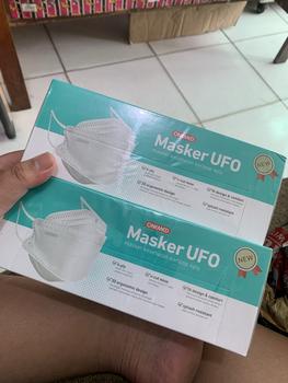 Product Review of Masker Onemed KF94 / Masker Onemed UFO isi 20 from Tokopedia customer review 1