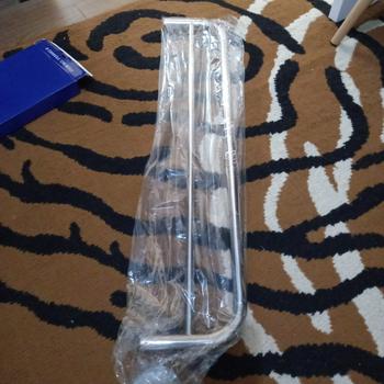 Product Review of Fiorentino Rak Handuk / Gantungan Handuk Stainless Steel FR99602-60 from Tokopedia customer review 1