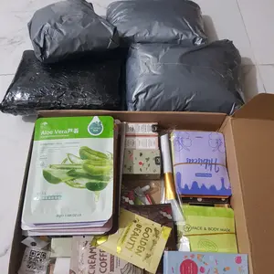 R - Masker Organik My Face & Body Mask Masker Bubuk Clay Mask Organic Coffee Greentea