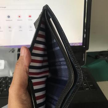 Product Review of Bison Denim Dompet Kulit Pria N4475 Hitam from Tokopedia customer review 0