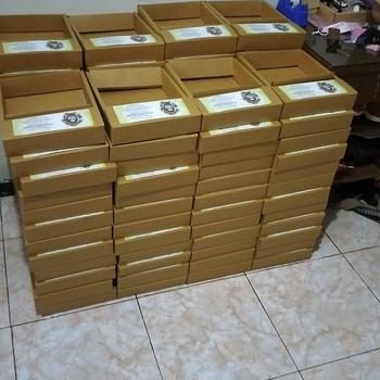 Product Review of Box Food hampers - coklat kraft (per 5pcs) from Tokopedia customer review 1