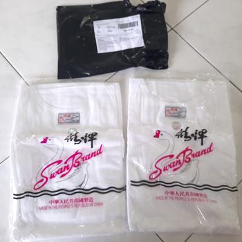 Product Review of kaos oblong pria swan brand Swan brand original RRC code A.10629 from Tokopedia customer review 1