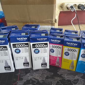 Product Review of BROTHER Tinta BT5000C BT 5000 BT5000 Cyan Ink Bottle Original from Tokopedia customer review 0