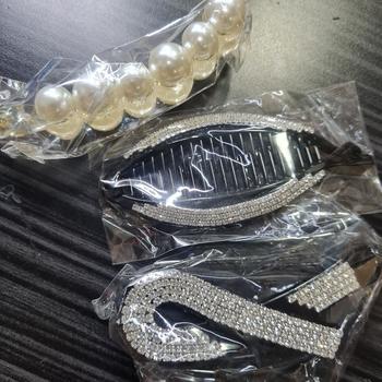 Product Review of Jepit Rambut Pisang Banana Hair Clip Aksen Mutiara Gaya Korea from Tokopedia customer review 0