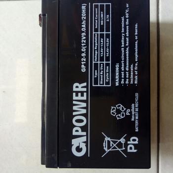 Product Review of Aki UPS Gpower 12V 9AH Baterai UPS Battery Aki Kering Batere UPS VRLA from Tokopedia customer review 2