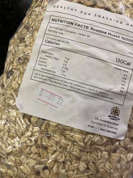 Product Review of Roasted Muesli Fruit & Seed 1KG - by Granola Addict from Tokopedia customer review 1