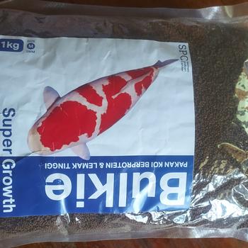 Product Review of 1mm Makanan / Pakan Pelet Ikan Koi Growth Apung 1 Kg Bulkie from Tokopedia customer review 0