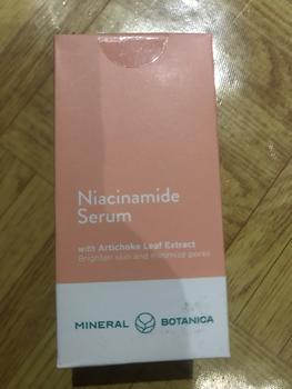 Product Review of Mineral Botanica Niacinamide Serum With Artichoke Leaf Extract 20ml Vitamin Essence from Tokopedia customer review 0