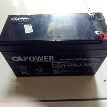 Product Review of Aki UPS Gpower 12V 9AH Baterai UPS Battery Aki Kering Batere UPS VRLA from Tokopedia customer review 1