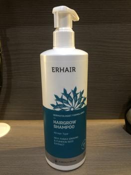 Product Review of Erha HairGrow Shampoo 370ml Erhair Hair Grow 370 Ml Rambut Rontok from Tokopedia customer review 0