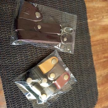 Product Review of Klip Kabel Data Kulit Sapi Asli - Kancing ATG / Bakar - Warna Hitam from Tokopedia customer review 0