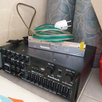 Product Review of SPITZE Trafo Adaptor Power Supply 12V 10A 120W DJAMIN FULL POWER GARANSI 3BLN power supply titanium from Tokopedia customer review 0