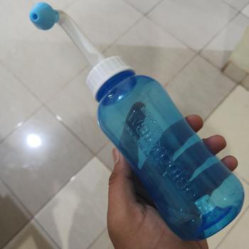 Product Review of Botol Nasal Pembersih Hidung Alat pencuci Hidung Wash Clean Nasal Nose Cleaning Cleanser from Tokopedia customer review 0