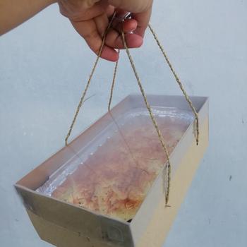 Product Review of Box Kraft Mika + tali (23x12x7,5cm) - per 10pcs from Tokopedia customer review 0