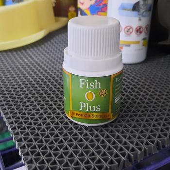 Product Review of FISH O PLUS 50 Minyak Ikan Omega Plus Vitamin Bulu Untuk Anjing Kucing from Tokopedia customer review 0