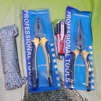 Product Review of [KBM] Tang Kombinasi 6 / 8 Inch Tang Biasa Professional Tools Multifungsi from Tokopedia customer review 0
