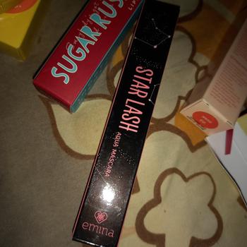 Product Review of Emina Star Lash Aqua Mascara 5 g - Lentik dan Natural Mudah Dibersihkan from Tokopedia customer review 0