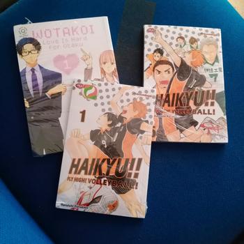 Product Review of Haikyu 1 2 3 4 5 6 7 8 9 10 (Segel Original) from Tokopedia customer review 0