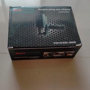 Product Review of Adaptor Bor - Reciprocating Saw Adapter - Jigsaw Gergaji Potong Kayu from Tokopedia customer review 1