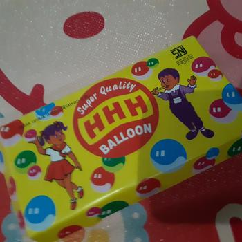 Product Review of Balon Tiup Sedotan Jadul HHH (1 Kotak isi 32 Odol) from Tokopedia customer review 0