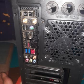 Product Review of Backplate Backpanel Custom Motherboard Universal Back plate Back Panel from Tokopedia customer review 0
