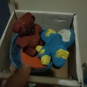 Tanah liat murni 1000gram Kerajinan