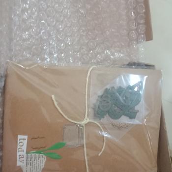 Product Review of kertas doily mini isi 4 hiasan doilie scrapbook from Tokopedia customer review 0