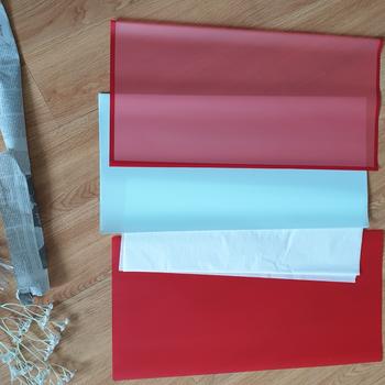 Product Review of Semi Transparan Cellophane Wrapping Paper Kertas Bunga from Tokopedia customer review 0