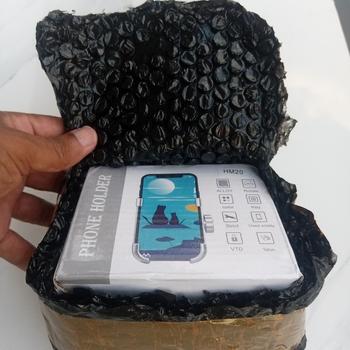 Product Review of Holder hp spion BESI penahan ponsel penyangga pencagak pegangan stand handphone di motor original kuat aman anti slip mudah di gunakan NB20 from Tokopedia customer review 2