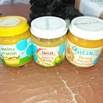 Product Review of Heinz Jar Baby Food  / Makanan Bayi Umur 6 bulan / Puree Baby from Tokopedia customer review 0