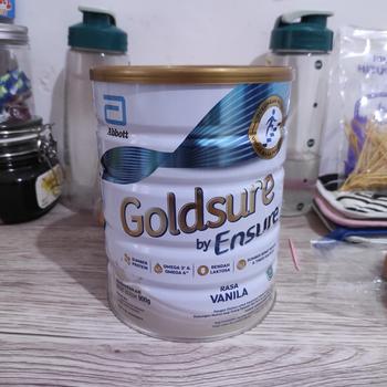 Product Review of GOLDSURE BY ENSURE Dewasa VANILA 800 gram/GOLD SURE/800GR/dulu 900gr from Tokopedia customer review 0