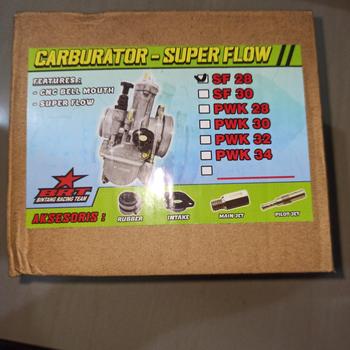 Product Review of Karburator Karbu BRT Super Flow SF 28 atau SF 30 from Tokopedia customer review 2