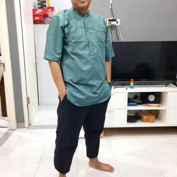 Product Review of Custom Celana Pria Panjang Bahan Linen harem Pants Japanese Men from Tokopedia customer review 0