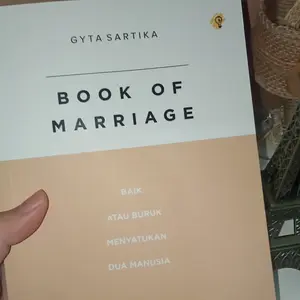 solusibuku - Buku Book Of Marriage - Gyta Sartika (Bright Publisher)