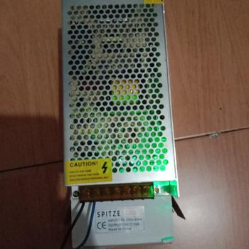 Product Review of SPITZE Trafo Adaptor Power Supply 12V 10A 120W DJAMIN FULL POWER GARANSI 3BLN power supply titanium from Tokopedia customer review 0