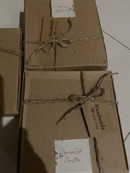 Product Review of HAMPERS HIJAB SEGI EMPAT EXCLUSIVE | HAMPERS LEBARAN IDUL FITRI from Tokopedia customer review 0