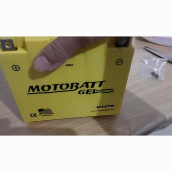 Product Review of AKI Motobatt MTX7D Tiger / SCORPIO / NOUVO from Tokopedia customer review 1