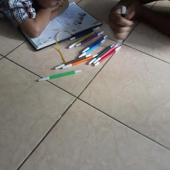Product Review of Shining Spidol  Water Color Pen (108-S12) Mewarnai from Tokopedia customer review 0