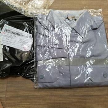 Product Review of Seragam Kerja, Baju Industri, Baju Lapangan, Baju Safety Lengan Panjang, Baju Safety Proyek, Seragam Proyek, Kemeja Safety Abu Biru Bordir Merah Putih Wearpack from Tokopedia customer review 0